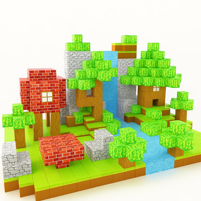 Kit de blocs magnétiques