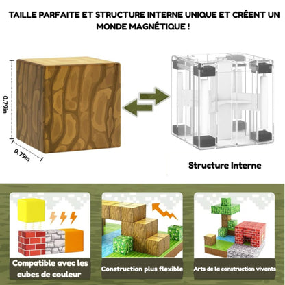 Kit de blocs magnétiques